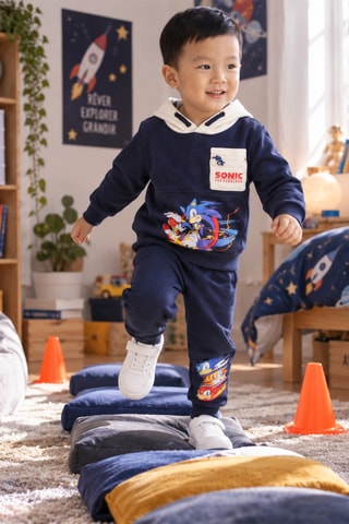 Sweat et jogging Sonic - Bleu marine