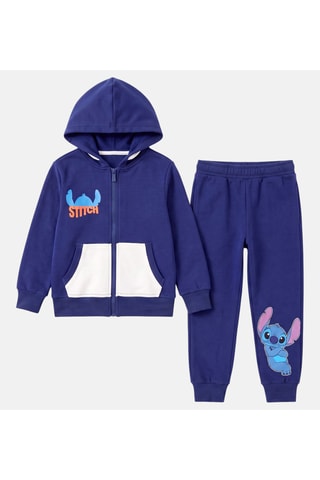 Veste à capuche et jogging Lilo et Stitch Disney - Bleu marine