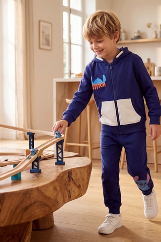 Veste à capuche et jogging Lilo et Stitch Disney - Bleu marine