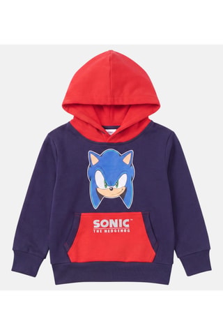 Sweat à capuche Sonic - Bleu marine