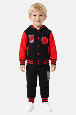 Teddy et jogging Spider-Man Avengers Marvel - Noir