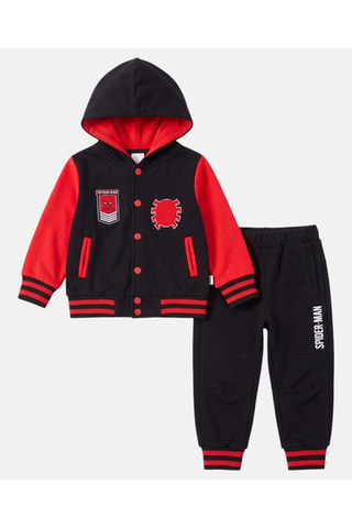 Teddy et jogging Spider-Man Avengers Marvel - Noir