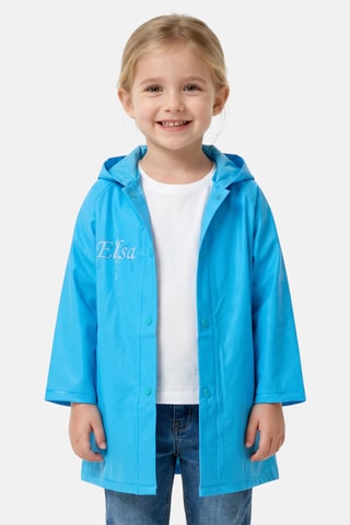 Imperméable à capuche La Reine des Neiges Disney - Bleu