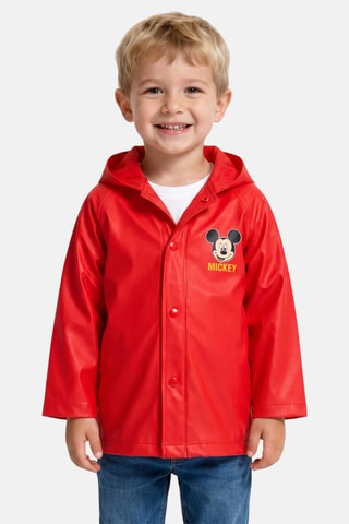 Imperméable à capuche Mickey Disney - Rouge