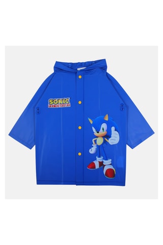 Imperméable à capuche Sonic - Bleu marine