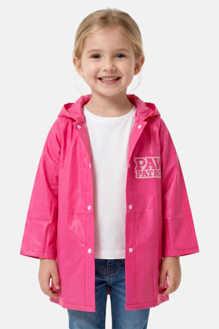 Imperméable à capuche Pat' Patrouille - Rose