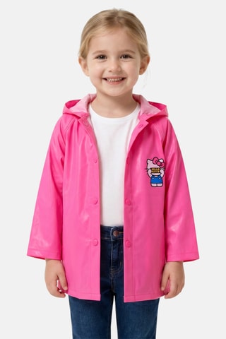 Imperméable à capuche Hello Kitty - Rose