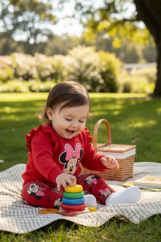 Sweat et jogging Minnie Disney - Rouge