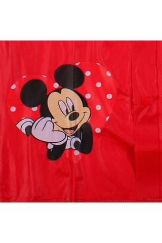 Imperméable à capuche Minnie Disney - Rouge