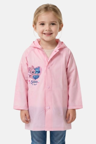 Imperméable à capuche Lilo et Stitch Disney - Rose
