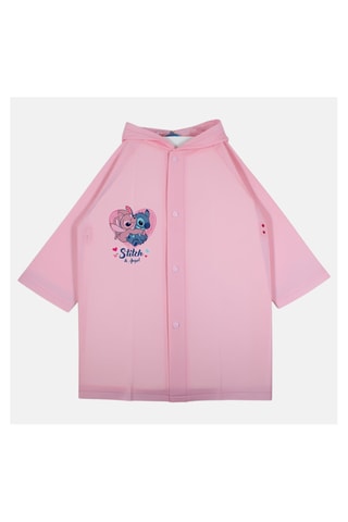 Imperméable à capuche Lilo et Stitch Disney - Rose