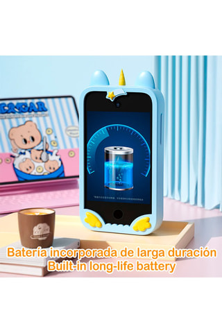 Fotocamera per bambini - Touch screen IPS - Da 3 anni - 4 accessori inclusi