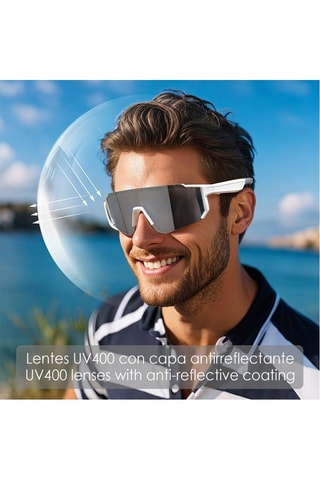 Smart glasses unisex - Nero