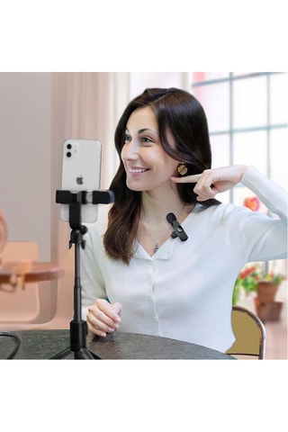 Microfono lavalier wireless - 3-4 h di autonomia