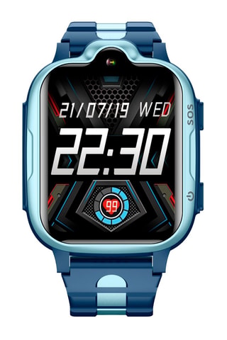 Smartwatch K15 4G GPS -  Geschikt voor iOS en Android - Blauw