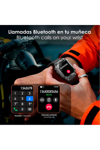 Smartwatch intelligente QS86 - Grigio e Argentato