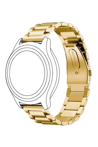 Cinturino universale in acciaio inossidabile compatibilità orologio 22 mm
