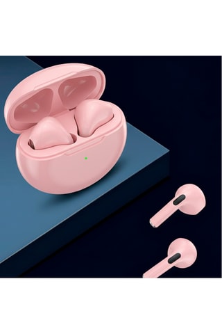 Auricolari wireless TWS Pro 6 - Rosa chiaro