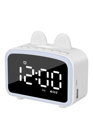 Sveglia LCD - Bianco