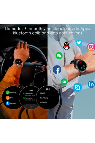 Smartwatch TK27 - Nero