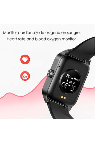 Smartwatch Qx15 - Nero