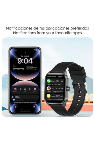Smartwatch Qx15 - Nero
