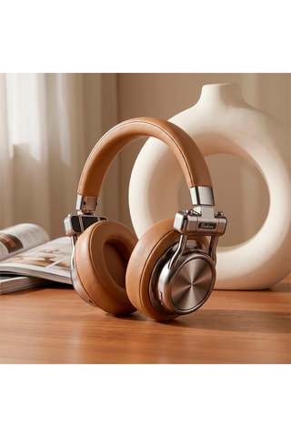 Cuffie audio wireless - Marrone - Marrone