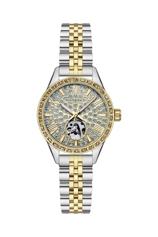 Montre automatique en acier - Argenté et doré