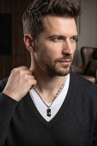 Collier - Argenté