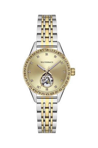 Montre automatique en acier - Argenté et doré