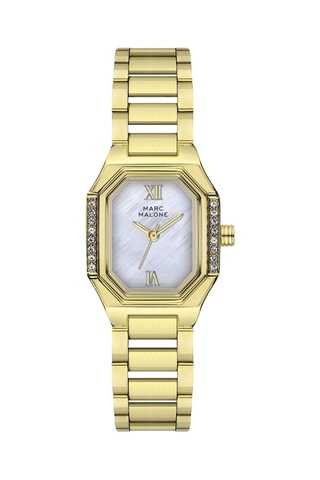 Montre à quartz  en acier - Doré
