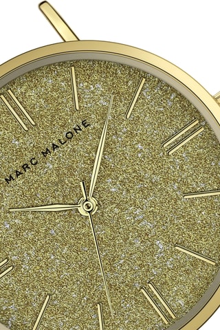 Montre à quartz en métal - Doré