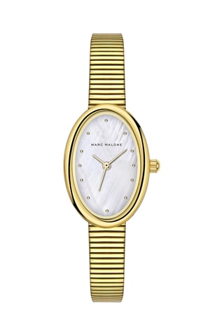 Montre à quartz - Doré - Marc Malone