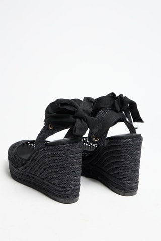 Espadrilles compensées - Noir