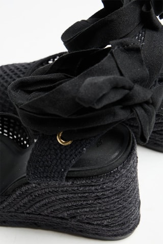 Espadrilles compensées - Noir