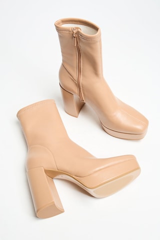 Bottines - Beige