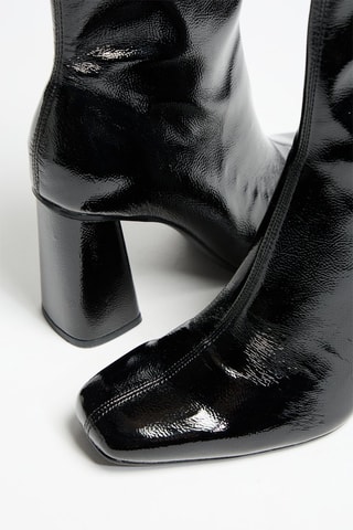 Bottines vernies - Noir