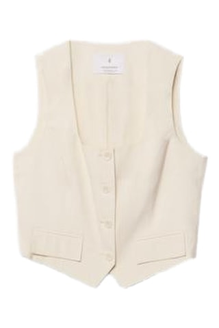 Gilet sans manches - Beige