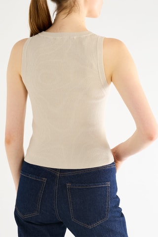 Gilet sans manches - Beige