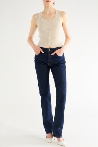 Gilet sans manches - Beige