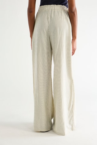 Pantalon wide legs - Beige