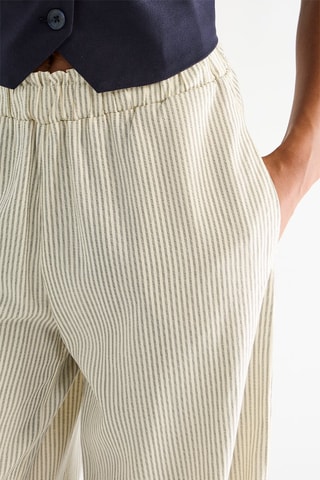 Pantalon wide legs - Beige