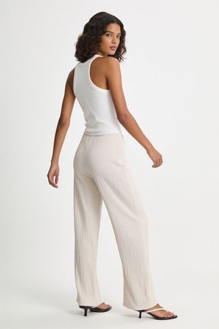 Pantalon wide legs - Beige