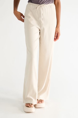 Pantalon straight - Blanc