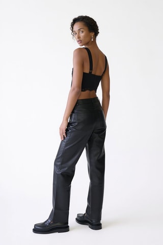 Pantalon droit - Noir