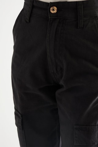 Pantalon taille haute - Noir