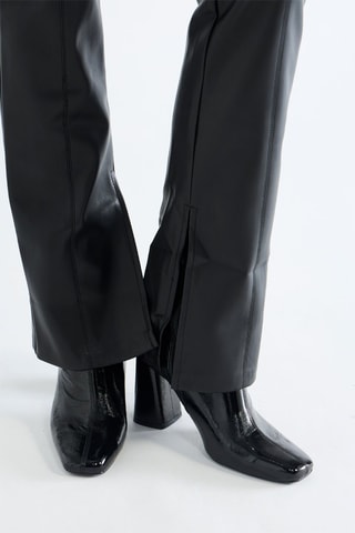 Pantalon straight - Noir
