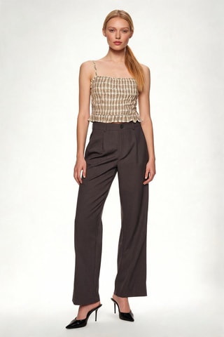 Crop top - Beige clair