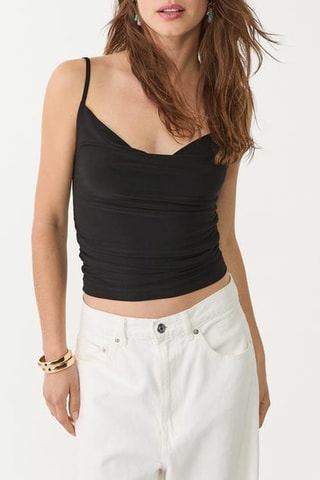 Crop top - Noir