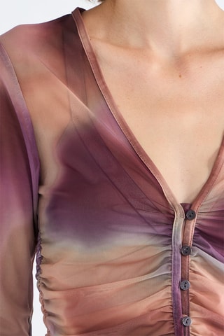 Top tie and dye - Violet